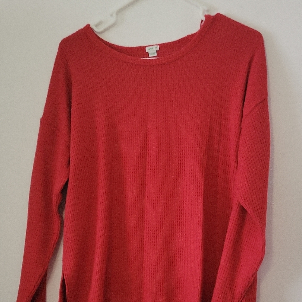 Red Knit Sweater